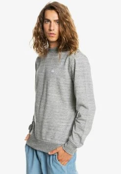 Quiksilver Sweatshirt - Sleet Slub Feeder -Quiksilver Soldes 19068db0f9b442eaa115b67ec9e6b988