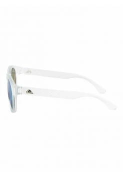 Quiksilver Lunettes De Soleil - Matt Crystal Clear/ml Blue -Quiksilver Soldes 19430ccd415b4a208b78c0e3a1d75eda