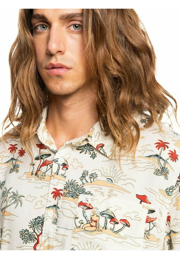 Chemise - white Quiksilver Chemise - White -Quiksilver Soldes 197faf736b224c27b12939ed82c8a898