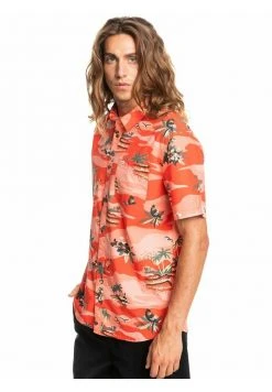 Quiksilver Chemise - Orange 8 Quiksilver Chemise - Orange -Quiksilver Soldes 19b8c277db524e7fb9856dc5e12e55e5