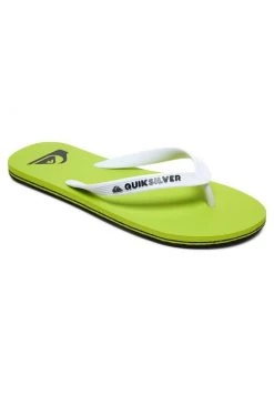 Quiksilver MOLOKAI - Tongs - Black/green/green