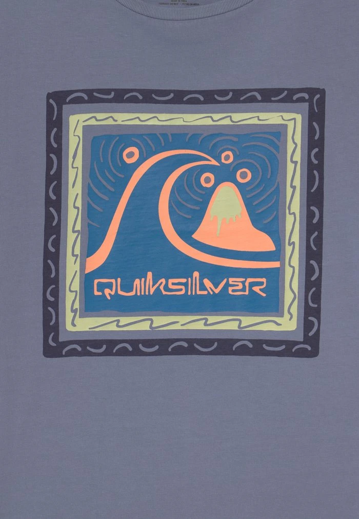 Quiksilver SQUARE BUBBLE SS YTH - T-shirt Imprimé - Purple Impression 5 Quiksilver SQUARE BUBBLE SS YTH - T-shirt Imprimé - Purple Impression – Image 3
