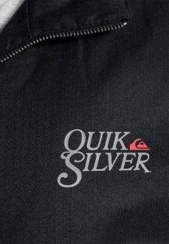 Quiksilver TEDDY JACKET - Veste Mi-saison - Black -Quiksilver Soldes 1b31b8461c80415fa28b3d1e4a650d32