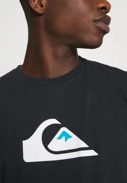 Quiksilver COMP LOGO SS - T-shirt Imprimé - Black -Quiksilver Soldes 1b8b1a947fe94b29bfe22c4843c0139a