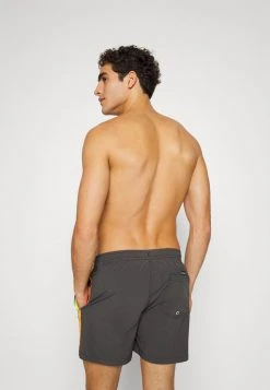 Quiksilver OCEANMADE BEACH PLEASE - Short De Bain - Phantom -Quiksilver Soldes 1cb964c6fcfc46ab934fb9ebb602d933