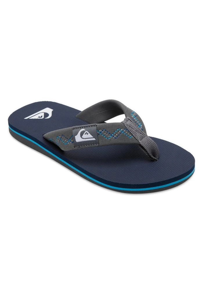Quiksilver MOLOKAI STITCHY - Tongs - Grey/blue/blue 7 Quiksilver MOLOKAI STITCHY - Tongs - Grey/blue/blue – Image 5