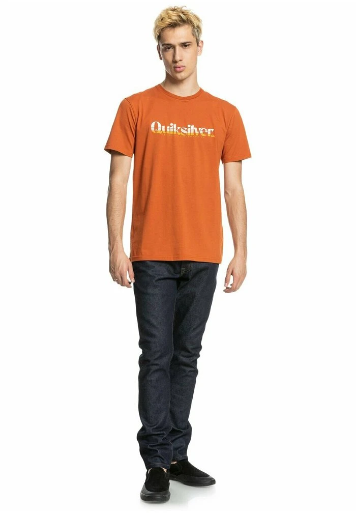 Quiksilver PRIMARY COLOURS - T-shirt Imprimé - Cinnamon 4 Quiksilver PRIMARY COLOURS - T-shirt Imprimé - Cinnamon – Image 2