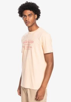 Quiksilver FEEDING LINE MANCHES COURTES - T-shirt Imprimé - Almond Cream 9 Quiksilver FEEDING LINE MANCHES COURTES - T-shirt Imprimé - Almond Cream -Quiksilver Soldes 1d45a638f7f44f4eb03e48f727efde6c