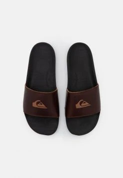 Quiksilver RIVI SLIDE - Mules - Brown/black 11 Quiksilver RIVI SLIDE - Mules - Brown/black -Quiksilver Soldes 1d49b9386e1840408defc8717e08b9bc
