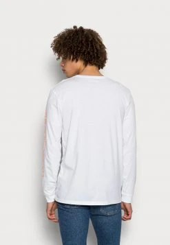 Quiksilver OMNI LOGO - T-shirt à Manches Longues - White -Quiksilver Soldes 1f346bd1fb2b4932a17ddd0d82647ea7