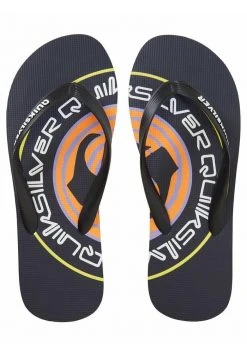 Quiksilver MOLOKAI ART - Tongs - Black -Quiksilver Soldes 1f9551dea74a4418bdc0aa16941e75bc