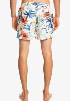 Quiksilver EVERYDAY GARDEN PATH VOLLEY - Short De Bain - Antique White -Quiksilver Soldes 2043c82ce703404498c45382dc3b3dde