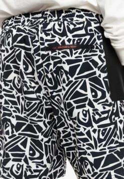 Quiksilver Short De Sport - Black -Quiksilver Soldes 20e0876f55e94e2582d5318695effcad