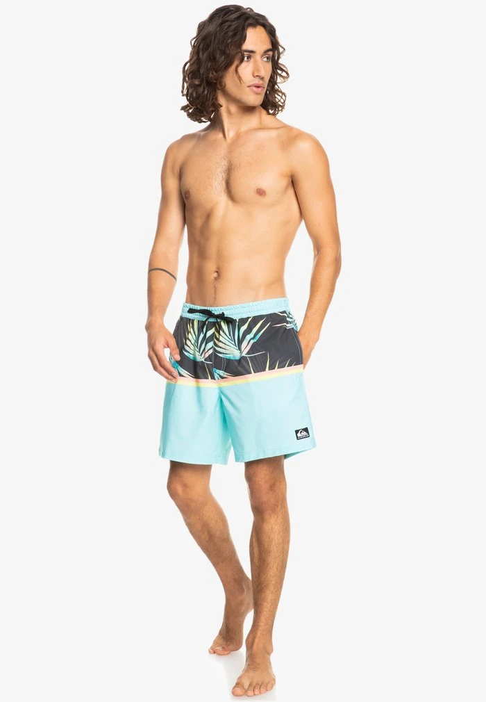 OCEANMADE DIVISION - Short de bain - light blue Quiksilver OCEANMADE DIVISION - Short De Bain - Light Blue -Quiksilver Soldes 21701ee0b1234f0aa6ab1cdb2ae98fce