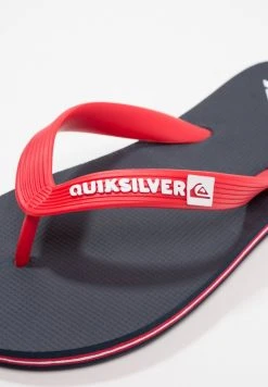 Quiksilver Tongs - Blue/red -Quiksilver Soldes 2182e54ed22a4f778f3785e025839684