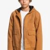 Quiksilver JUST COOL - Veste Mi-saison - Chipmunk 2 Quiksilver JUST COOL - Veste Mi-saison - Chipmunk -Quiksilver Soldes 21b34be89d8040b690f3712c355947b6