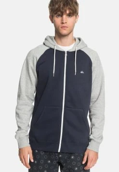 Quiksilver EVERYDAY - Sweat à Capuche Zippé - Blue