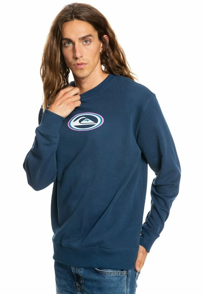 TEMPER - Sweatshirt - insignia blue Quiksilver TEMPER - Sweatshirt - Insignia Blue -Quiksilver Soldes 2250c84d0fdd4f4292ab3c52fcc295d3