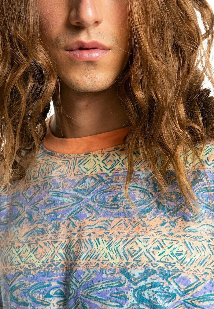 VIBES MANCHES COURTES - T-shirt imprimé - peach pink heyday Quiksilver VIBES MANCHES COURTES - T-shirt Imprimé - Peach Pink Heyday -Quiksilver Soldes 2259d3b3c27f4840bc682675fdc4b9c0