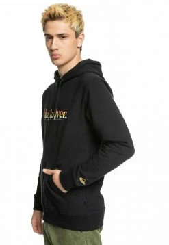 Quiksilver Sweat à Capuche - Black -Quiksilver Soldes 22686305cc0e4cd8aaf8391f765507f7