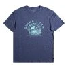 Quiksilver MOUNTAIN SIDE - T-shirt Imprimé - Insignia Blue Heather 1 Quiksilver MOUNTAIN SIDE - T-shirt Imprimé - Insignia Blue Heather -Quiksilver Soldes 22e543d4f80e45f7a733027d2eedacdd