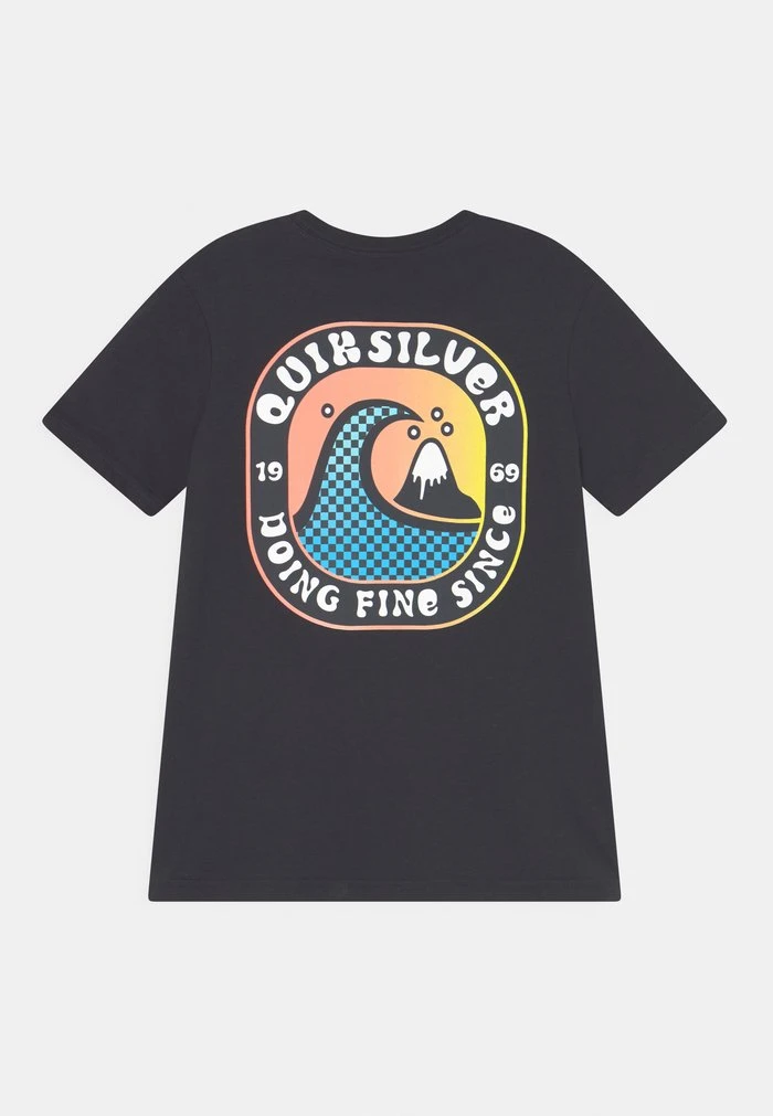 Quiksilver ANOTHER STORY - T-shirt Imprimé - Black 4 Quiksilver ANOTHER STORY - T-shirt Imprimé - Black – Image 2