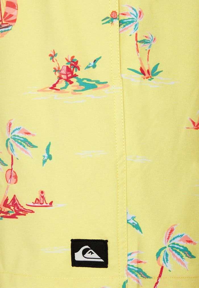 Quiksilver ISLAND BREEZE - Short De Bain - Lemon Zest 5 Quiksilver ISLAND BREEZE - Short De Bain - Lemon Zest – Image 3