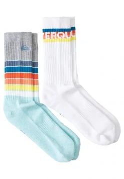 Quiksilver 2 PACK - Chaussettes - Light Blue
