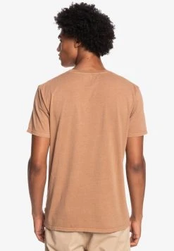 Quiksilver SUB MISSION - T-shirt Basique - Chipmunk -Quiksilver Soldes 244835977a2c4f3785a44799d2dddb22