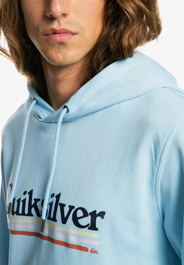Sweat à capuche - airy blue Quiksilver Sweat à Capuche - Airy Blue -Quiksilver Soldes 25e261f14ed446e7831e257d8b73415b