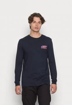 Quiksilver RETURN TO THE MOON - T-shirt à Manches Longues - Navy Blazer