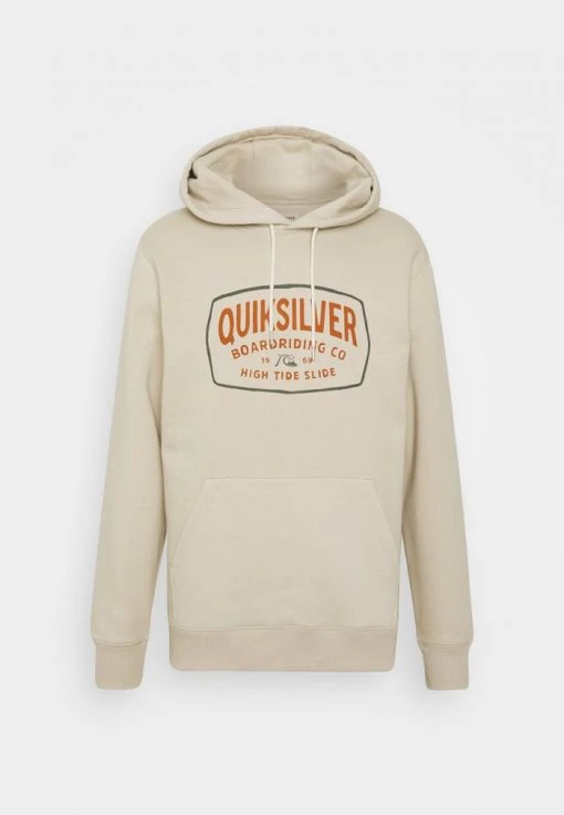 Quiksilver HIGH CLOUD HOOD - Sweatshirt - Oatmeal -Quiksilver Soldes 26815a5074f146449c85bd67ace77537