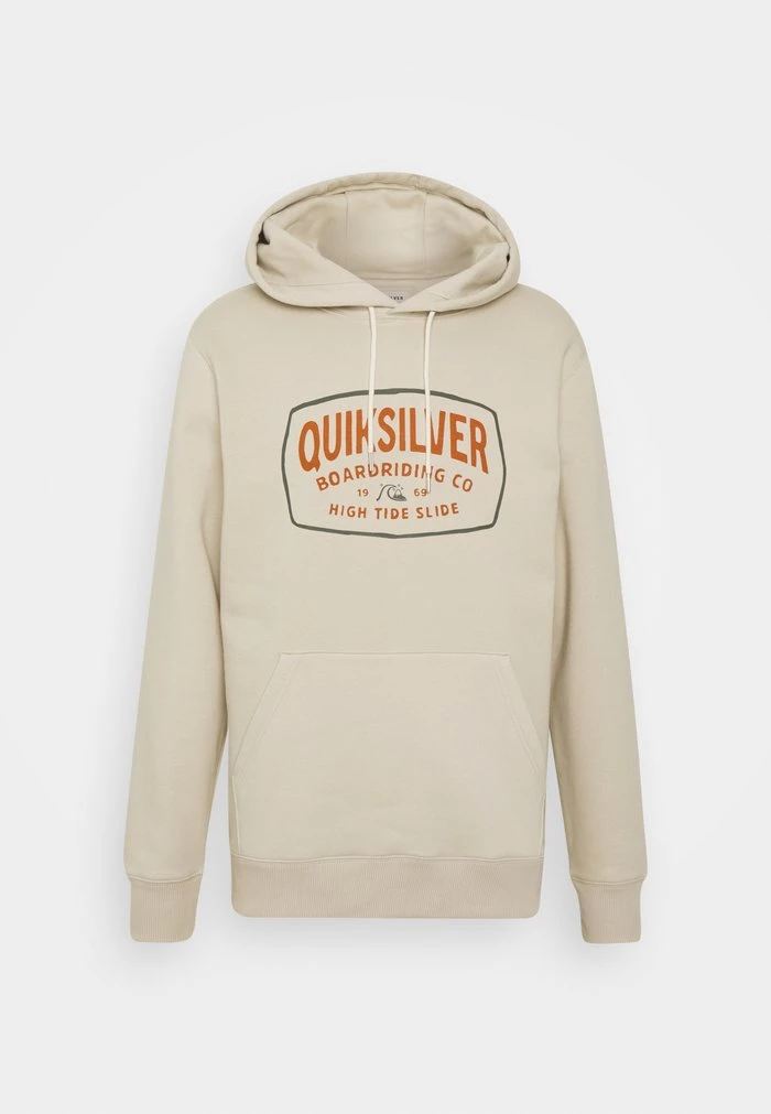 HIGH CLOUD HOOD - Sweatshirt - oatmeal Quiksilver HIGH CLOUD HOOD - Sweatshirt - Oatmeal -Quiksilver Soldes 26815a5074f146449c85bd67ace77537