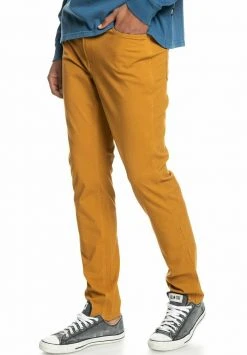 Quiksilver KRANDY - Pantalon Classique - Bone Brown -Quiksilver Soldes 26a4e1ac5a2c436fb88bd2956fbdf948