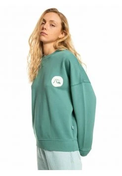Quiksilver Sweatshirt - Sea Pine -Quiksilver Soldes 26de8c85e3ae4acb9ff8dd0640d74f50
