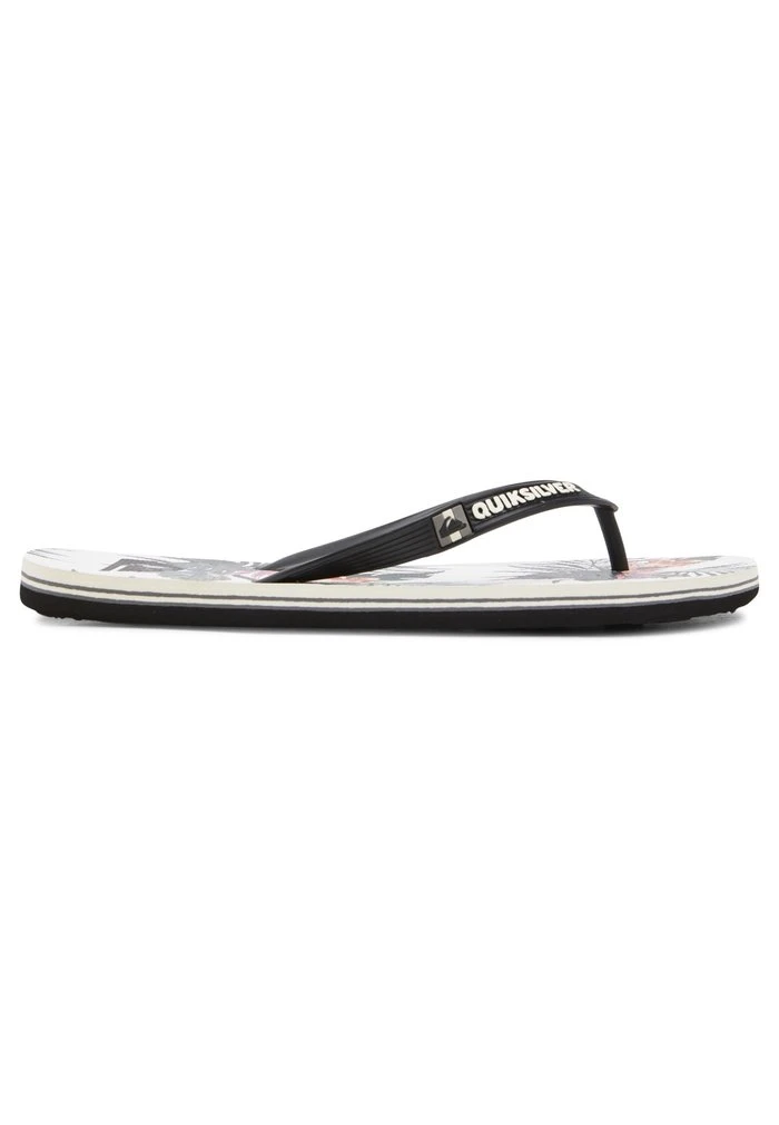 MOLOKAI EVERYDAY PARADISE - Tongs - black/white/black Quiksilver MOLOKAI EVERYDAY PARADISE - Tongs - Black/white/black -Quiksilver Soldes 284c2dcb56704ecca364b4146f17b49e