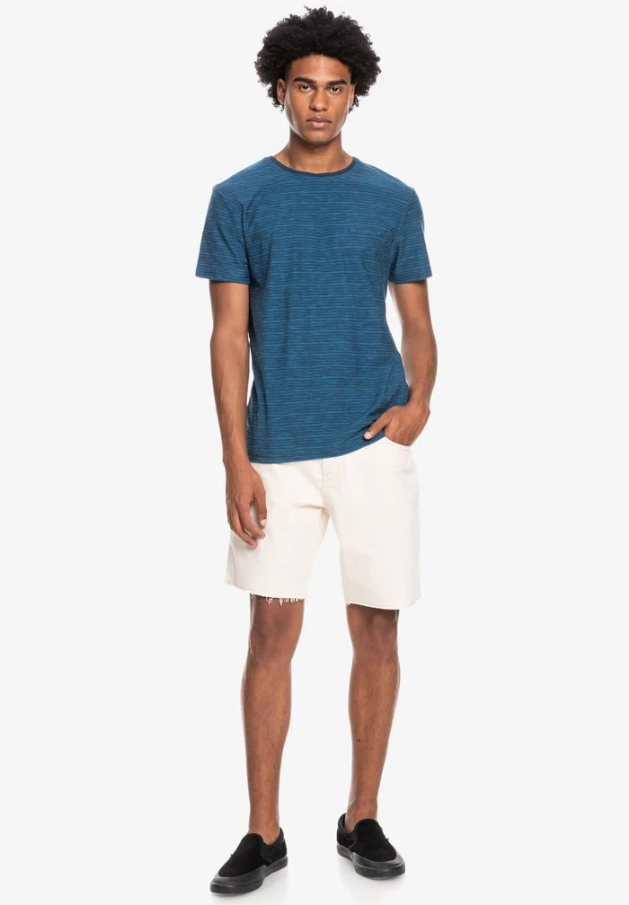 KENTIN MANCHES COURTES POUR EQYKT - T-shirt imprimé - insignia blue kentin Quiksilver KENTIN MANCHES COURTES POUR EQYKT - T-shirt Imprimé - Insignia Blue Kentin -Quiksilver Soldes 28aae90136ae4ffe903ded01ceb2afb5