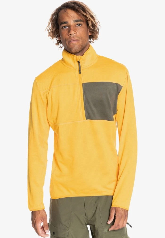 STEEP POINT - T-shirt à manches longues - golden rod Quiksilver STEEP POINT - T-shirt à Manches Longues - Golden Rod -Quiksilver Soldes 28e33a3760c44d4dad446df1125456d0
