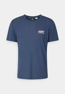 Quiksilver OUTDOOR - T-shirt Imprimé - Midnight Navy