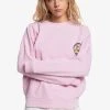 Quiksilver Sweatshirt - Orchid Flower -Quiksilver Soldes 2965654706e8479ba9c882539887a0a4