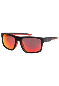 Quiksilver BLENDER - Lunettes De Soleil - Matt Black/ml Red