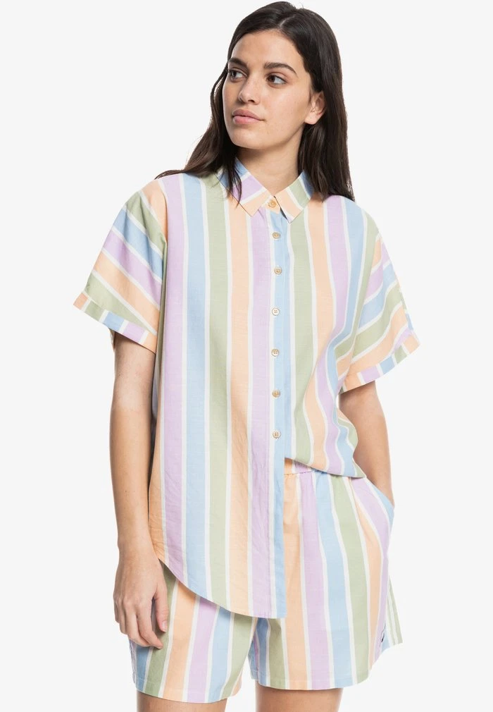 Quiksilver PACIFIC DAZE - Chemisier - Sherbet Stripe Peach 3 Quiksilver PACIFIC DAZE - Chemisier - Sherbet Stripe Peach