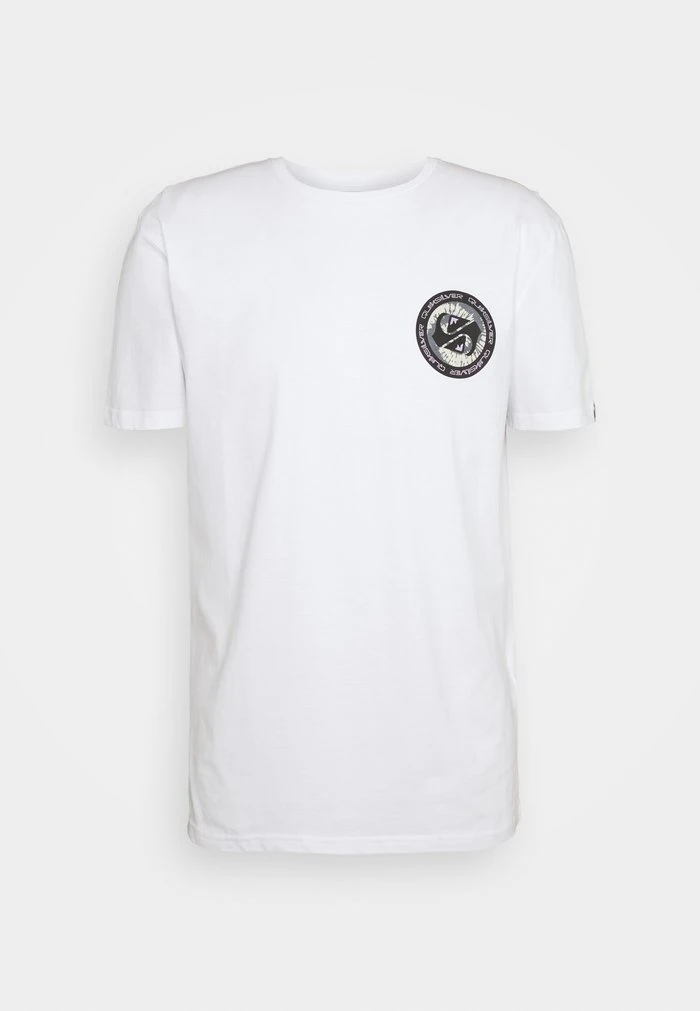 Quiksilver GOLDEN RECORD - T-shirt Imprimé - White 3 Quiksilver GOLDEN RECORD - T-shirt Imprimé - White