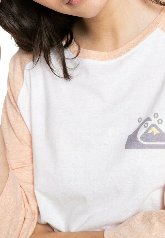 Quiksilver T-shirt à Manches Longues - Peach 7 Quiksilver T-shirt à Manches Longues - Peach – Image 5