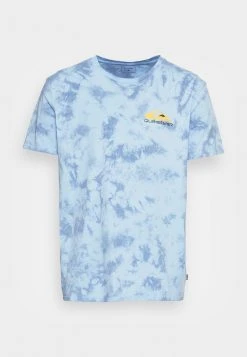 Quiksilver SLOW DIVE - T-shirt Imprimé - Faded Denim -Quiksilver Soldes 2b444fb316c94140971280e9bc8fc9d8
