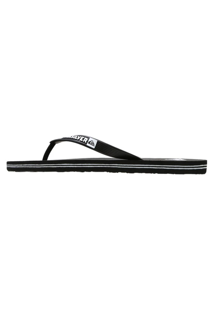 MOLOKAI - Tongs - black/white Quiksilver MOLOKAI - Tongs - Black/white -Quiksilver Soldes 2bb66befcd114b1481abe40dc4792987