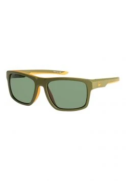 Quiksilver Lunettes De Soleil - Matt Kaki Orange/green Polari