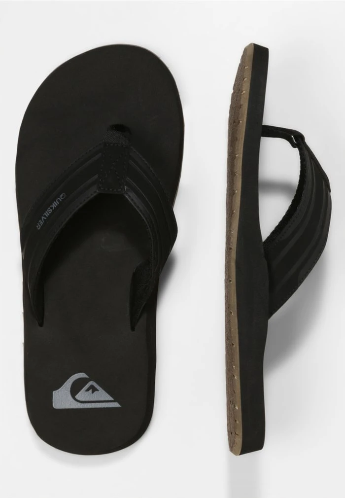 Quiksilver Chaussons - Black/black/brown 4 Quiksilver Chaussons - Black/black/brown – Image 2