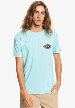 Quiksilver MYTHIC LIMITS - T-shirt Imprimé - Blue