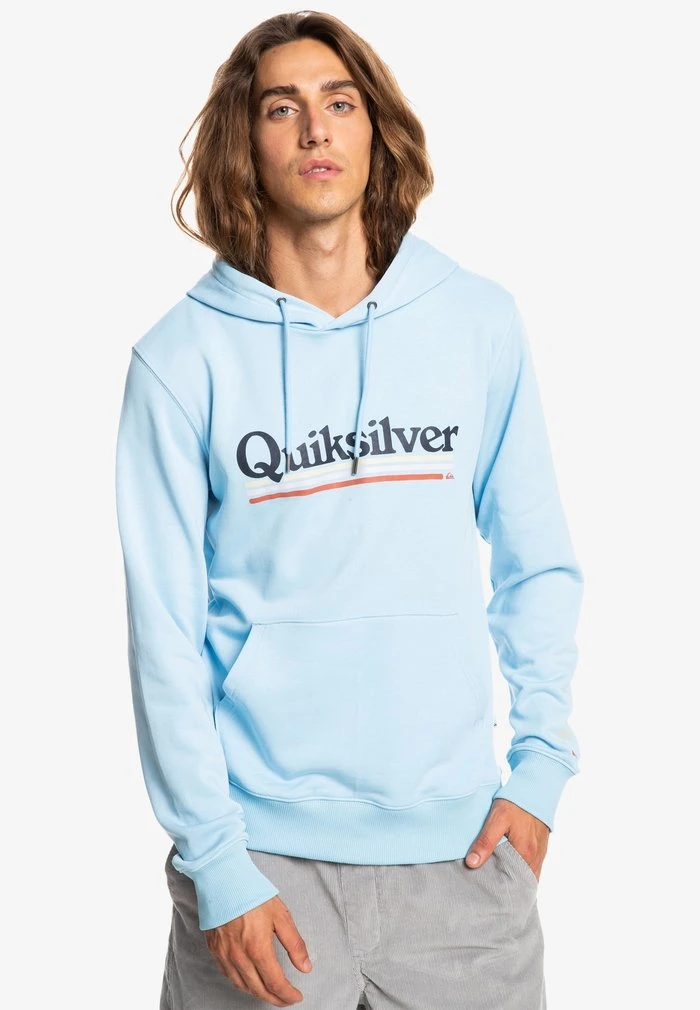 Sweat à capuche - airy blue Quiksilver Sweat à Capuche - Airy Blue -Quiksilver Soldes 2c1ec48e1612432cad055e720d9c4a59